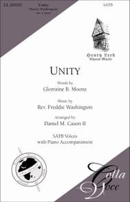 Unity SATB choral sheet music cover Thumbnail
